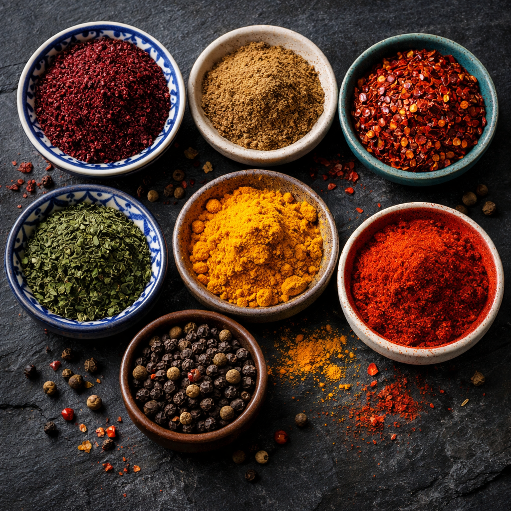 Türk mutfağında kullanılan baharatlar